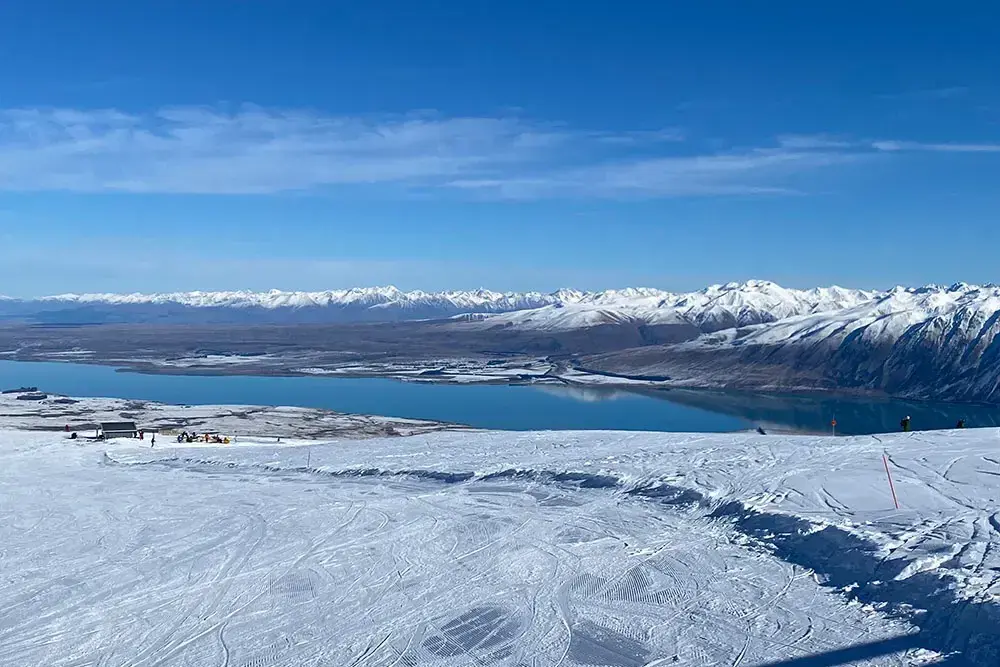 Roundhill ski area's view